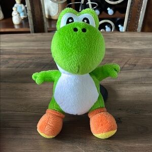 2012 Nintendo Super Mario Green Yoshi 9 inch Plush Toy